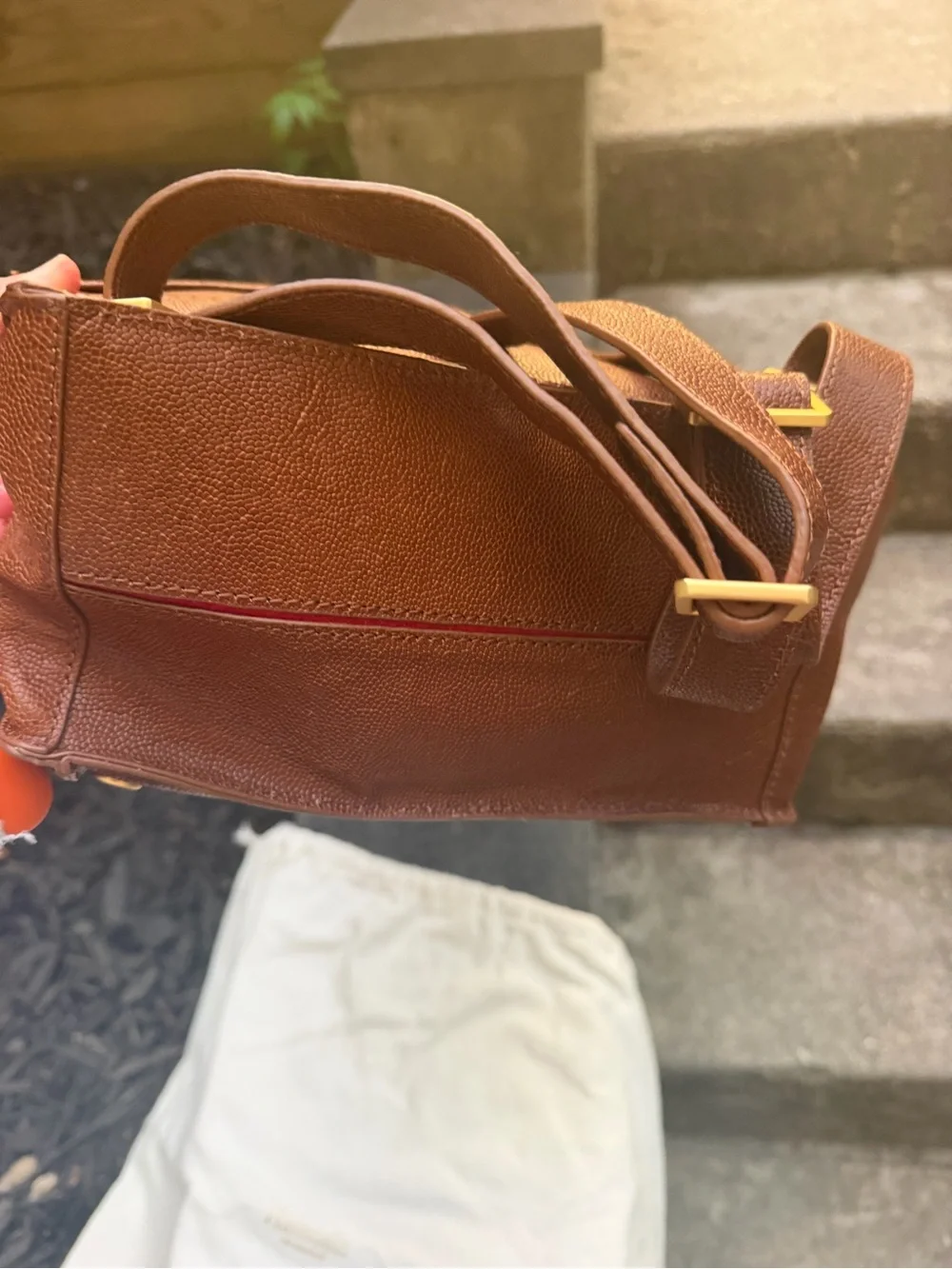 Gorgeous large leather Hammitt Bob backpack beautiful condition dustbag included